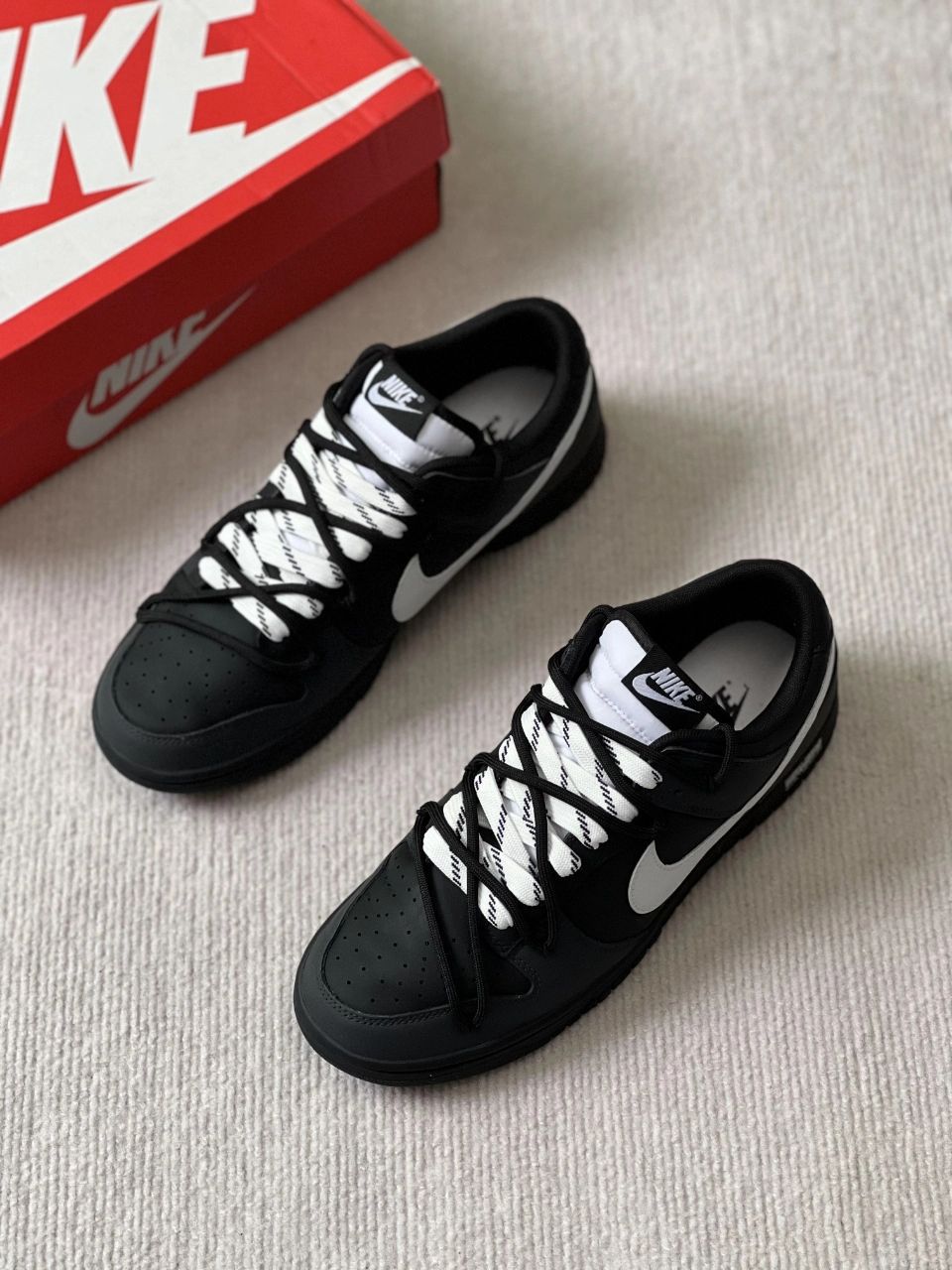 简约低奢毒液元素|低帮DUNK板鞋这款Nike dunk熊猫低帮板鞋还不错噢