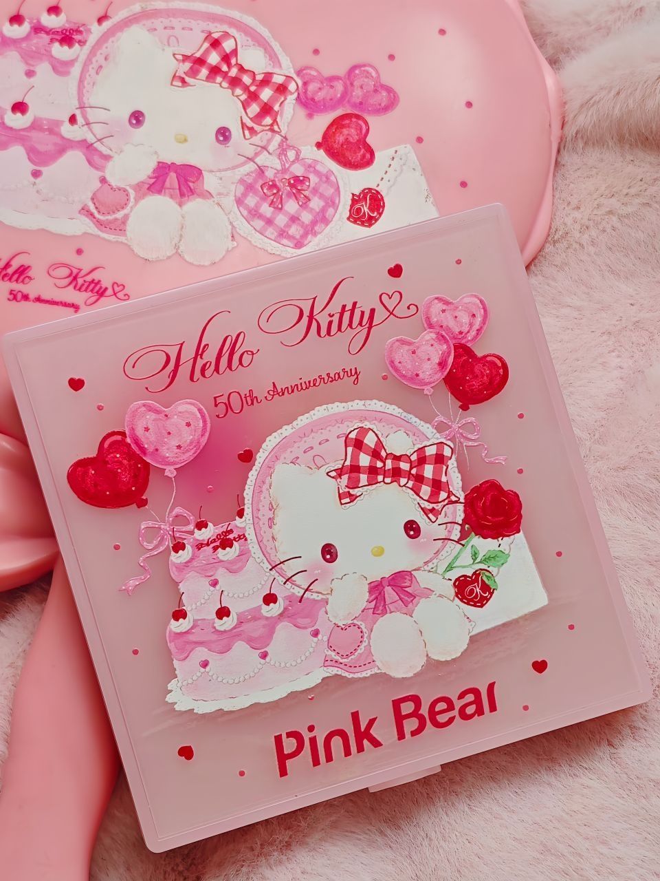 学生党平价化妆品｜💞HelloKitty联名皮可熊面部综合盘 & 珂拉琪柔雾散粉
