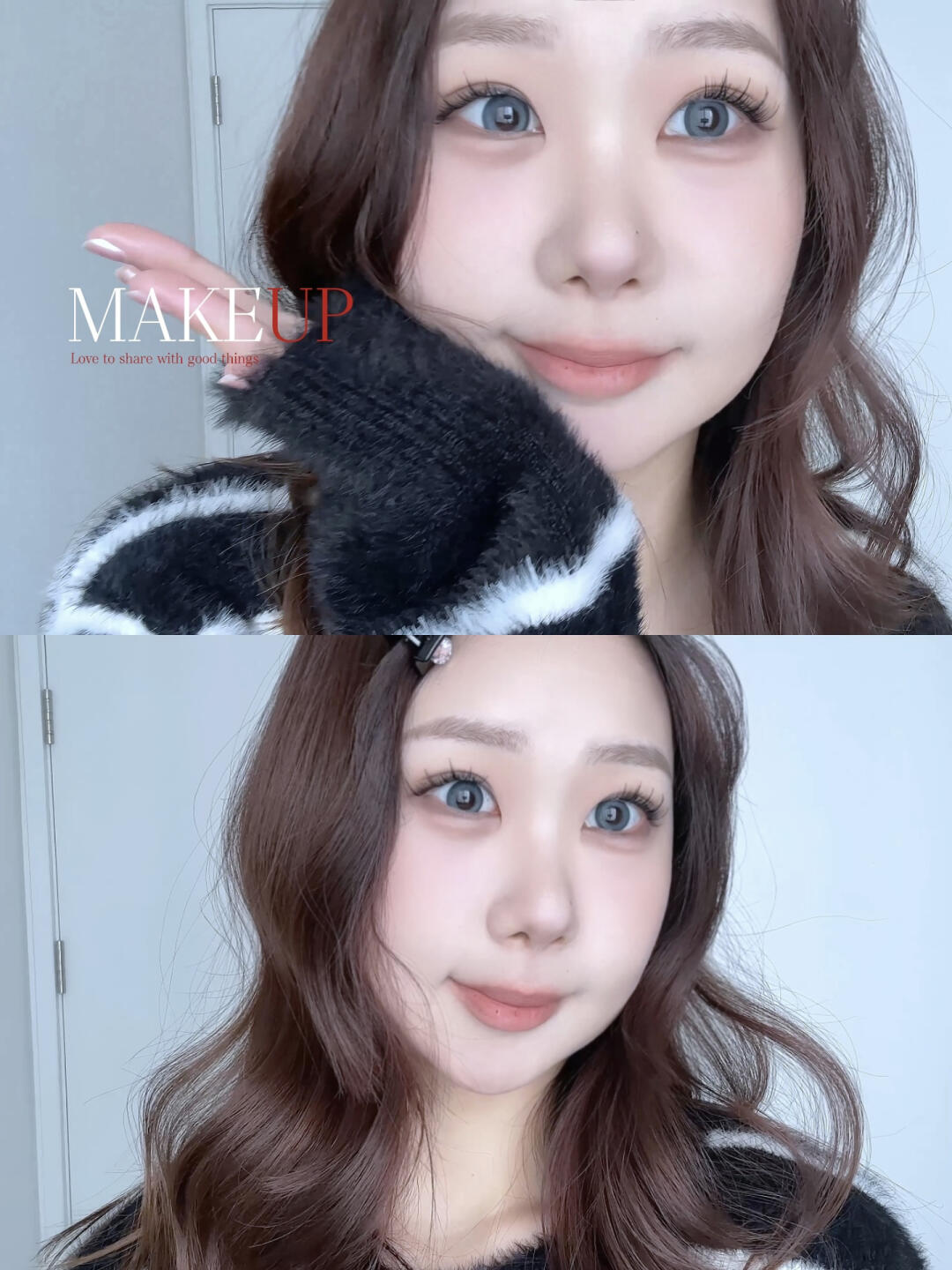 GRWM🤍换头还得是混血感芭比妆～