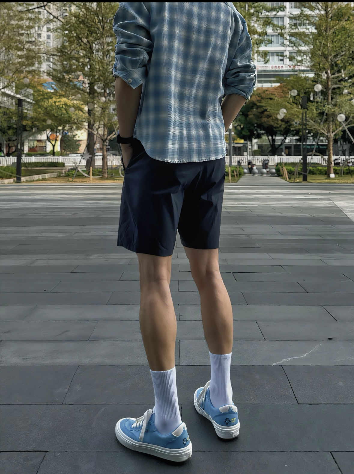 你真的会穿蓝色嘛🩵🩵