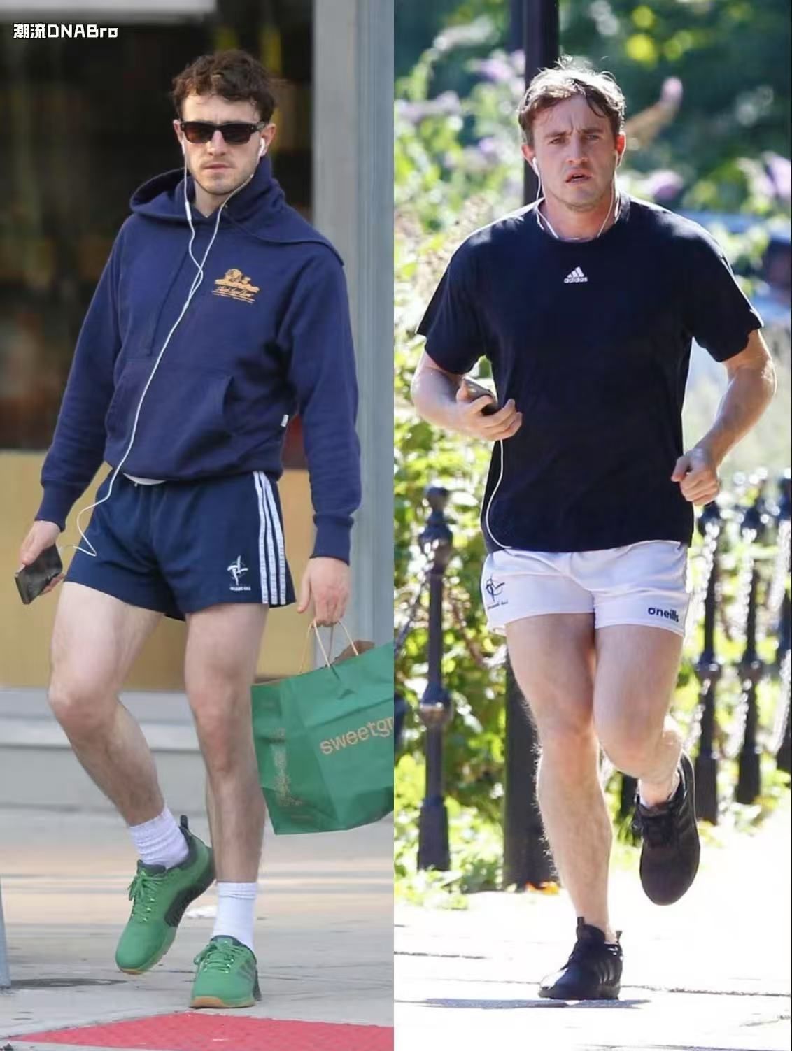 爱穿短裤的保罗Paul Mescal～街拍合集来喽