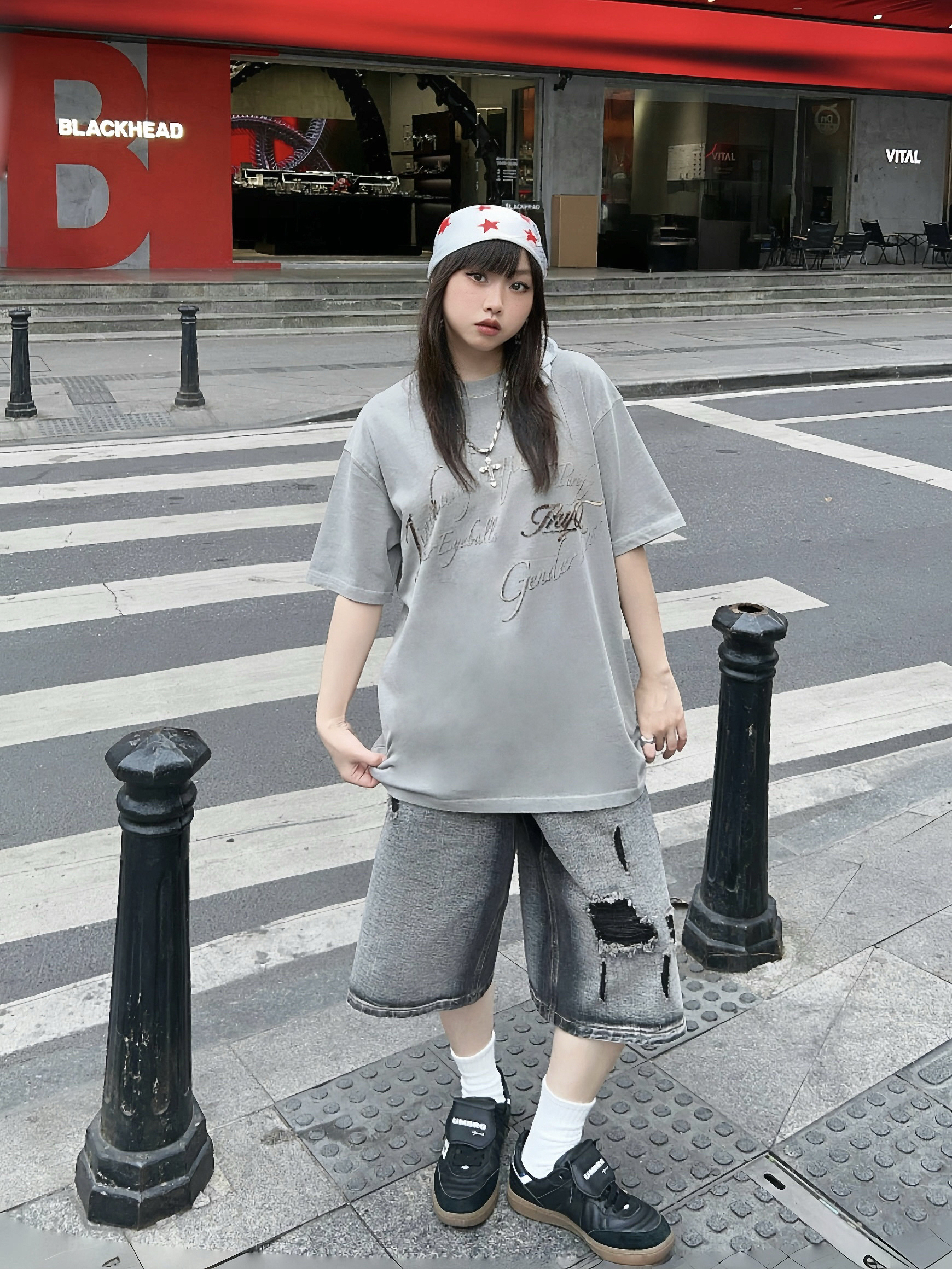 我的超绝短袖🏁🔥美式街头风这么穿！Vibe💯