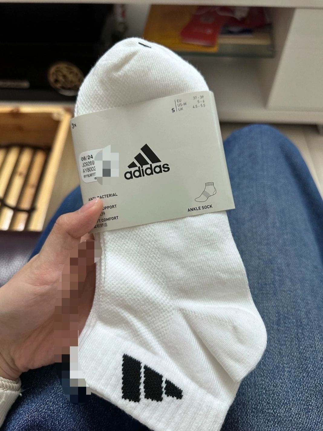 这双白袜子也太好穿了吧！