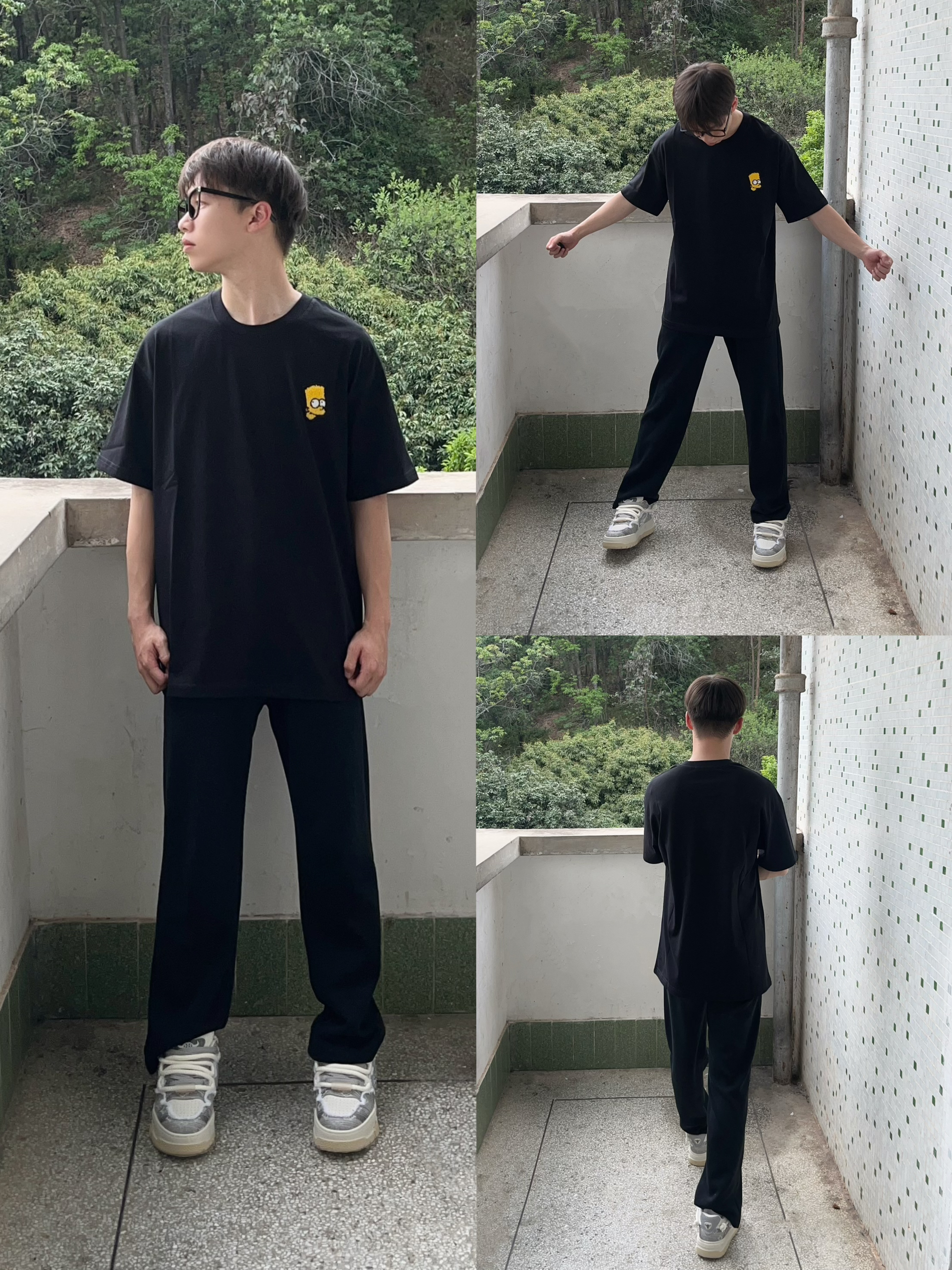 OOTD｜夏日全黑休闲出街真的帅🔥
