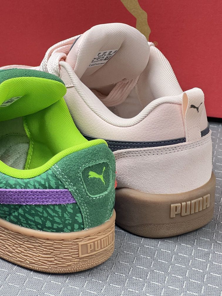 极限二选一｜粉蓝甜妹vs墨绿盐系！这两双PUMA我纠结了半个月…👟