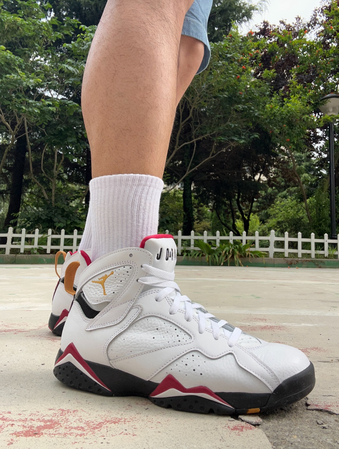 原汁原味的元年AJ7 作为AJ党的我怎么能错过呢？