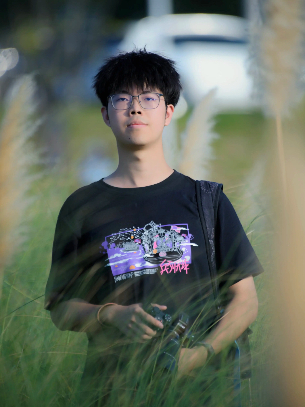 🔥👀 潮流新宠来袭！李宁黑色印花短袖，酷毙了～✨