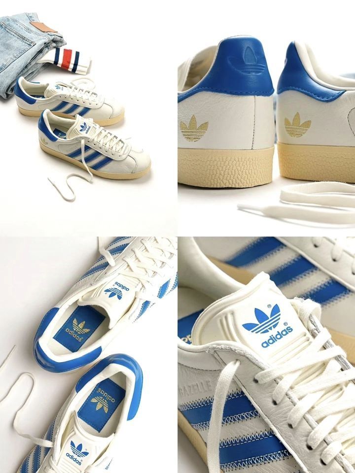 步履如风，经典重塑｜adidas Originals GAZELLE米蓝板鞋
