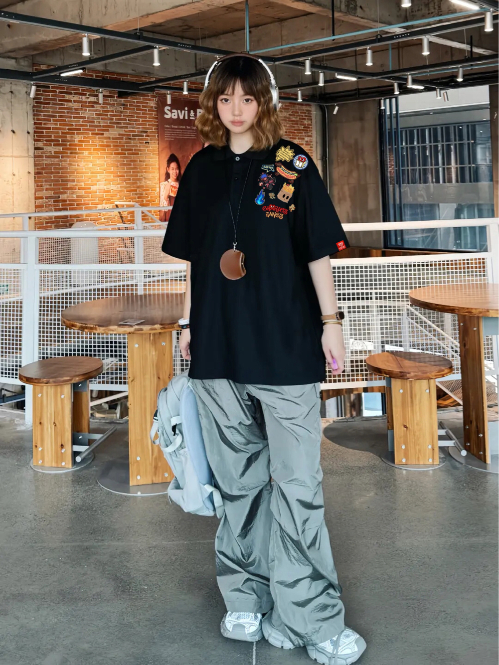 OOTD|有趣味的polo衫