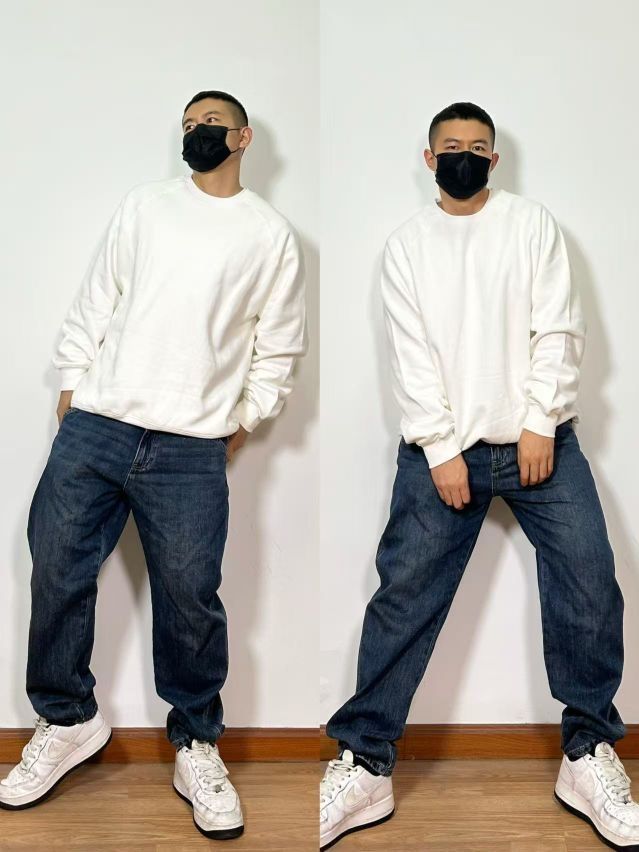 OOTD | ⚪️💙男生日常简约穿搭