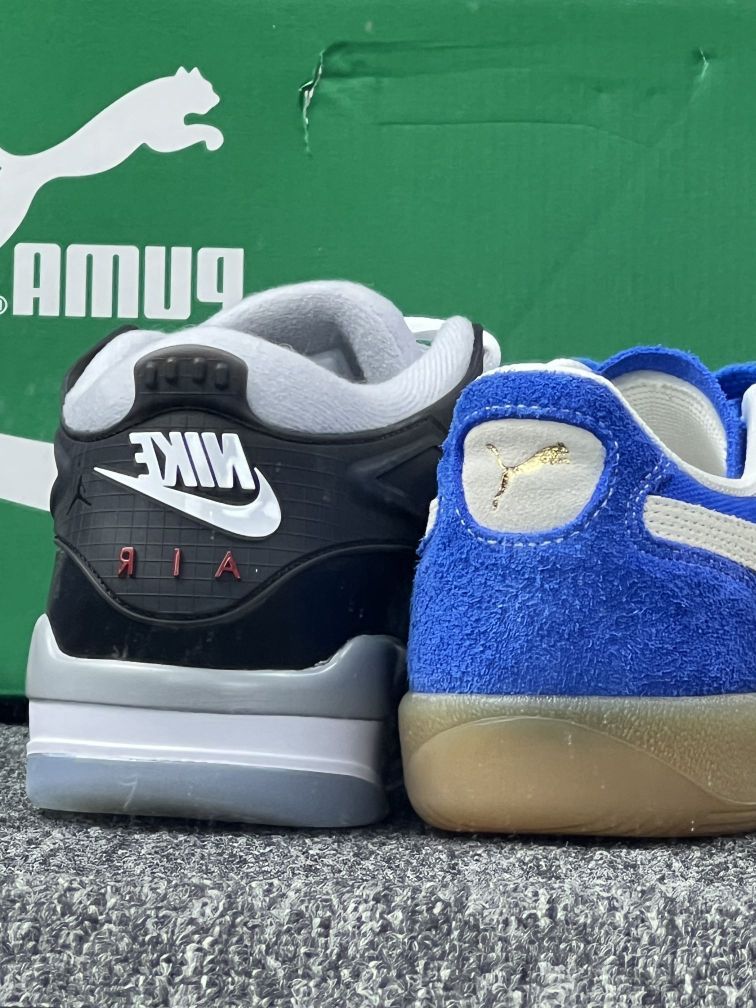 《黑武士vs小清新｜30天上脚实测AJ4黑磨砂&Puma Palermo怎么选？