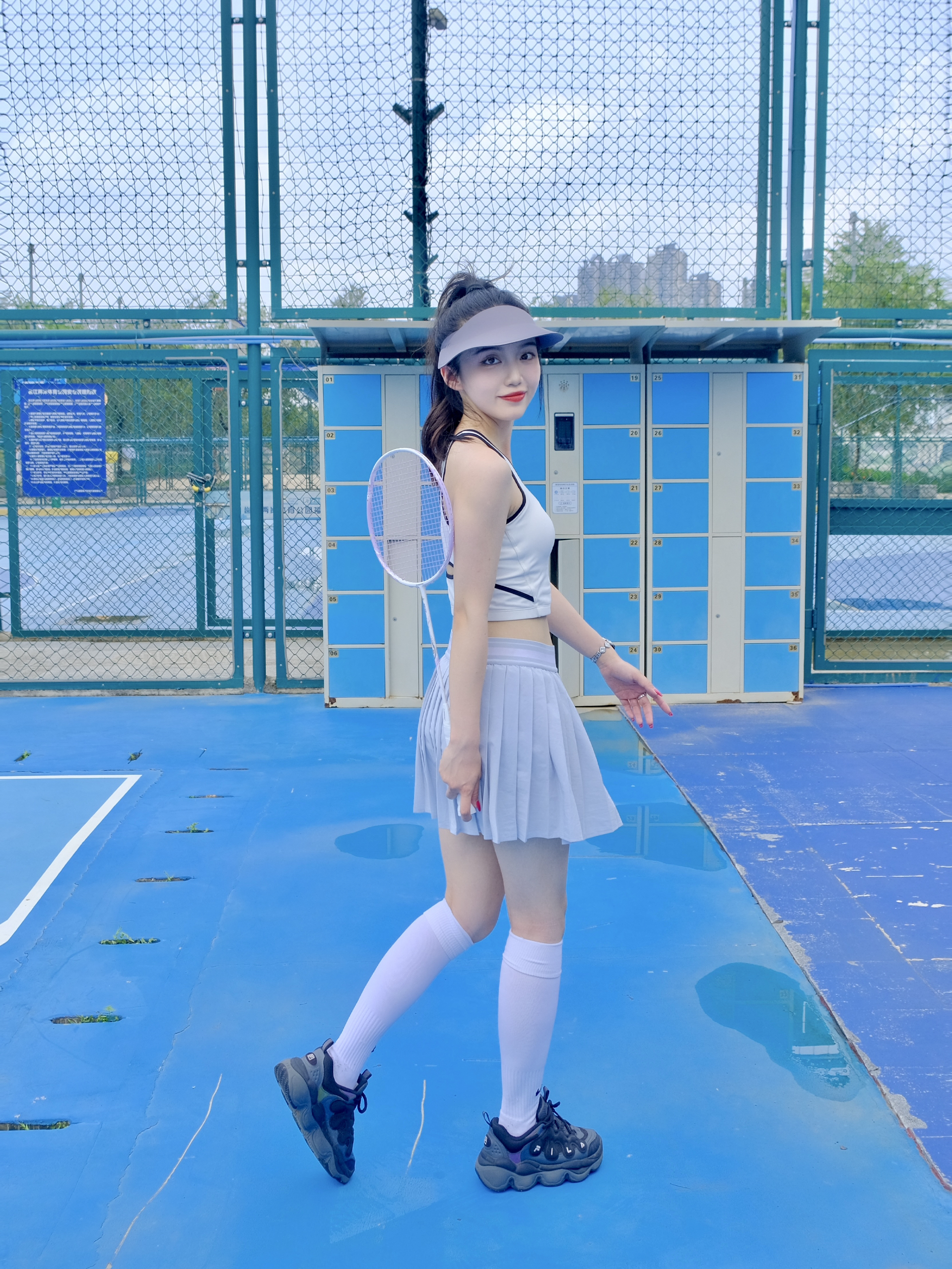 没人疼就来打球，打完全身疼🏸