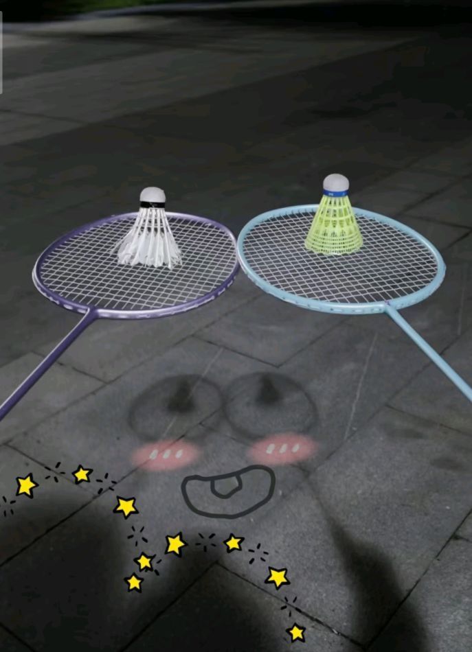 球球这么可爱，怎么可以吃球球羽毛球🏸