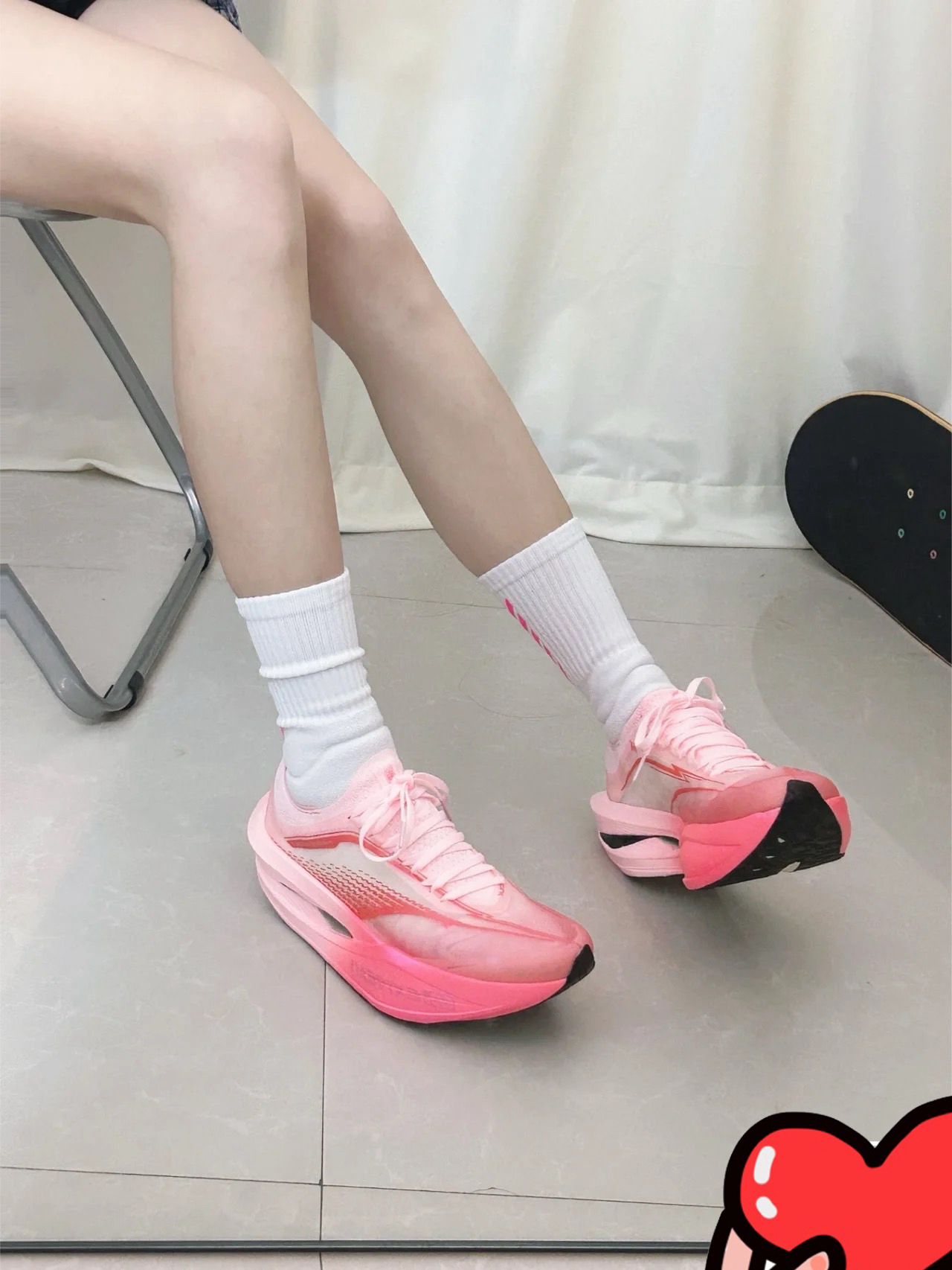 是我喜欢的361✨夏天运动就要粉粉的呀!