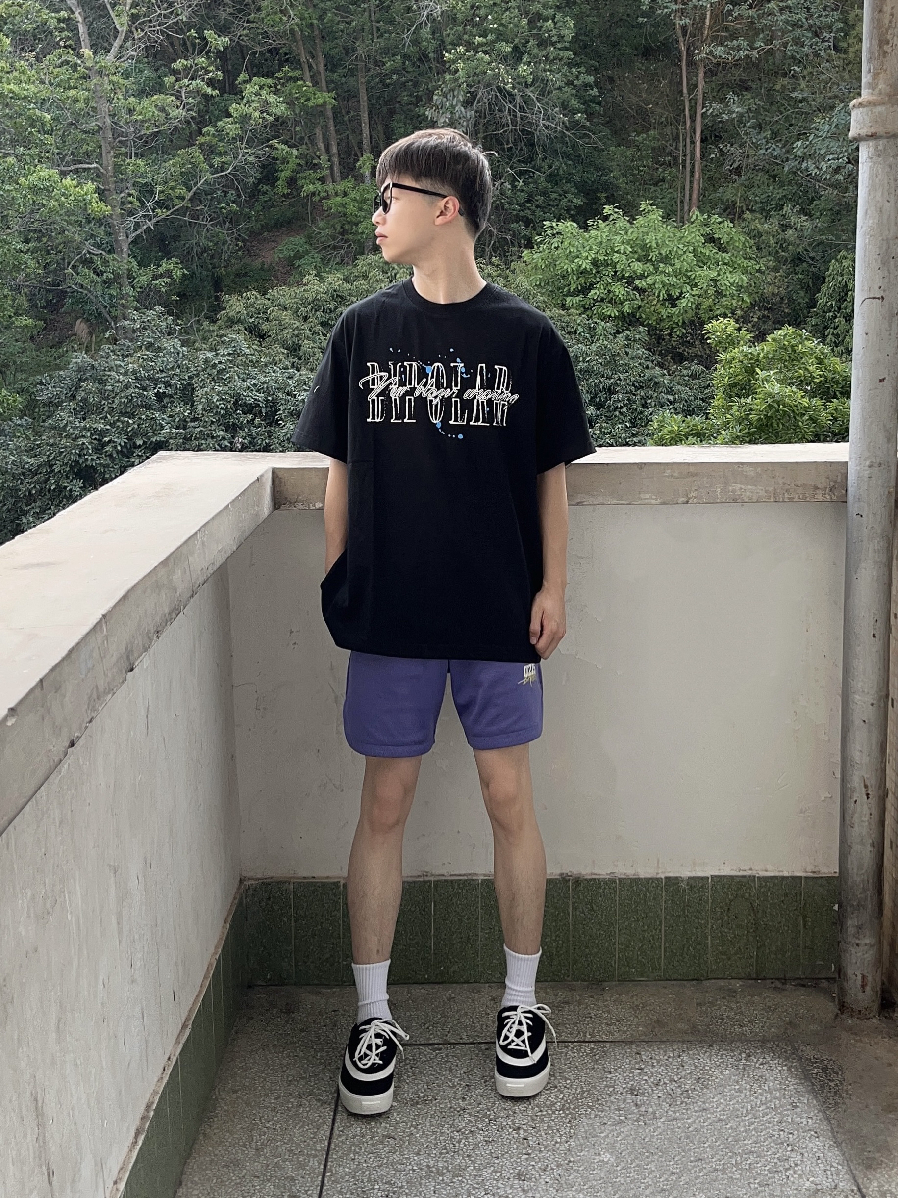 618OOTD｜把泼墨莫比乌斯环穿身上