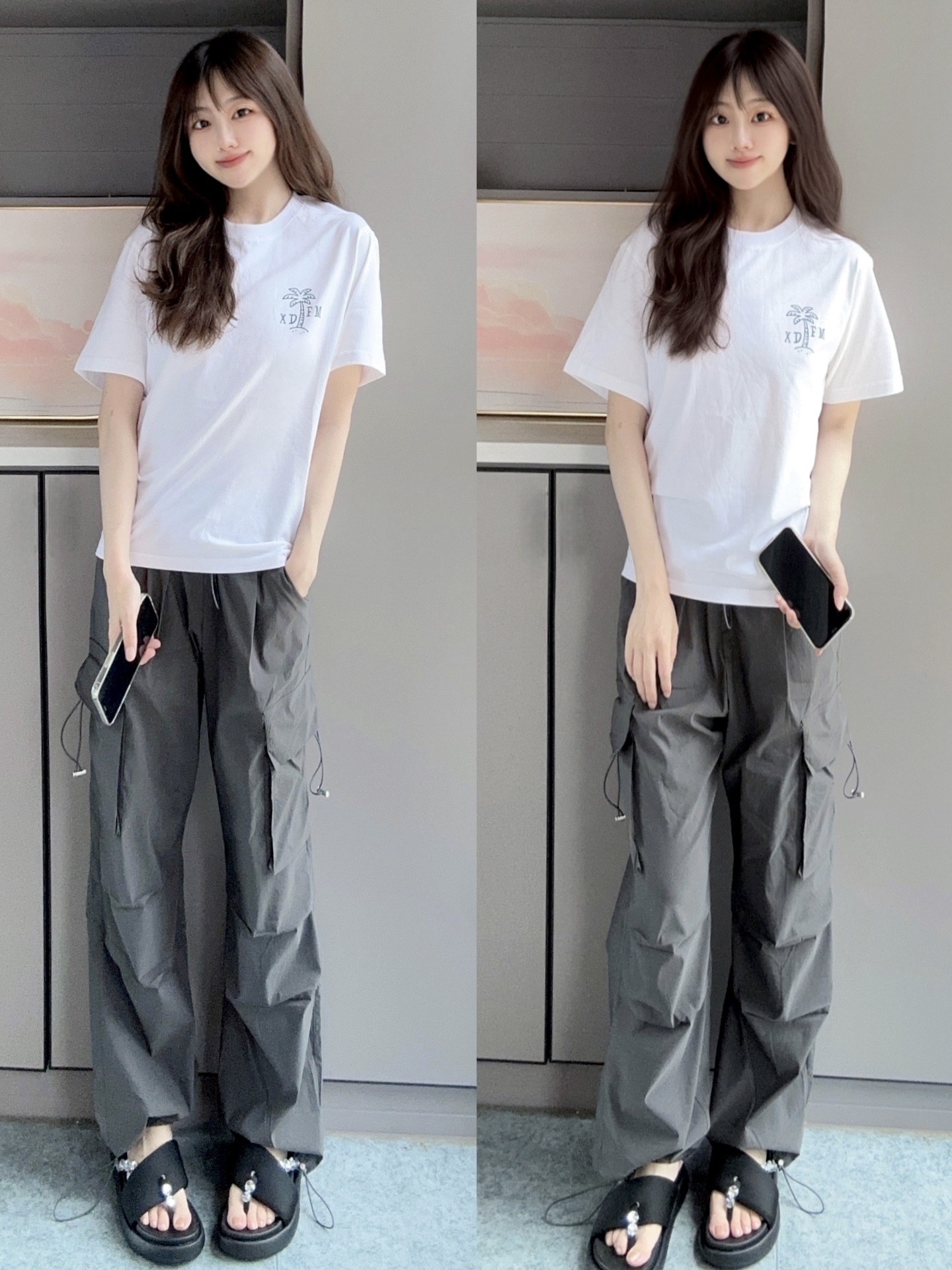 简约清爽的过夏天不舒服吗