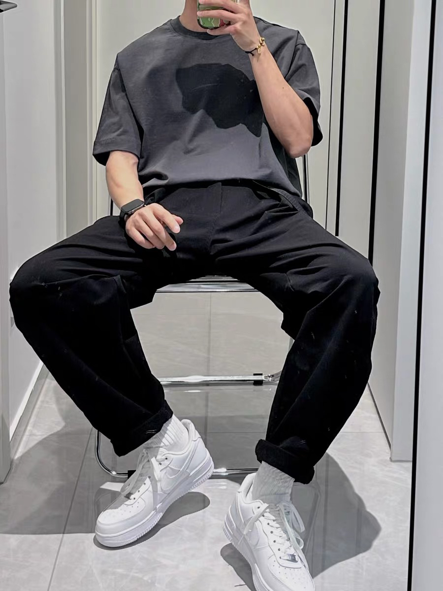 夏季男士简约松弛感穿搭