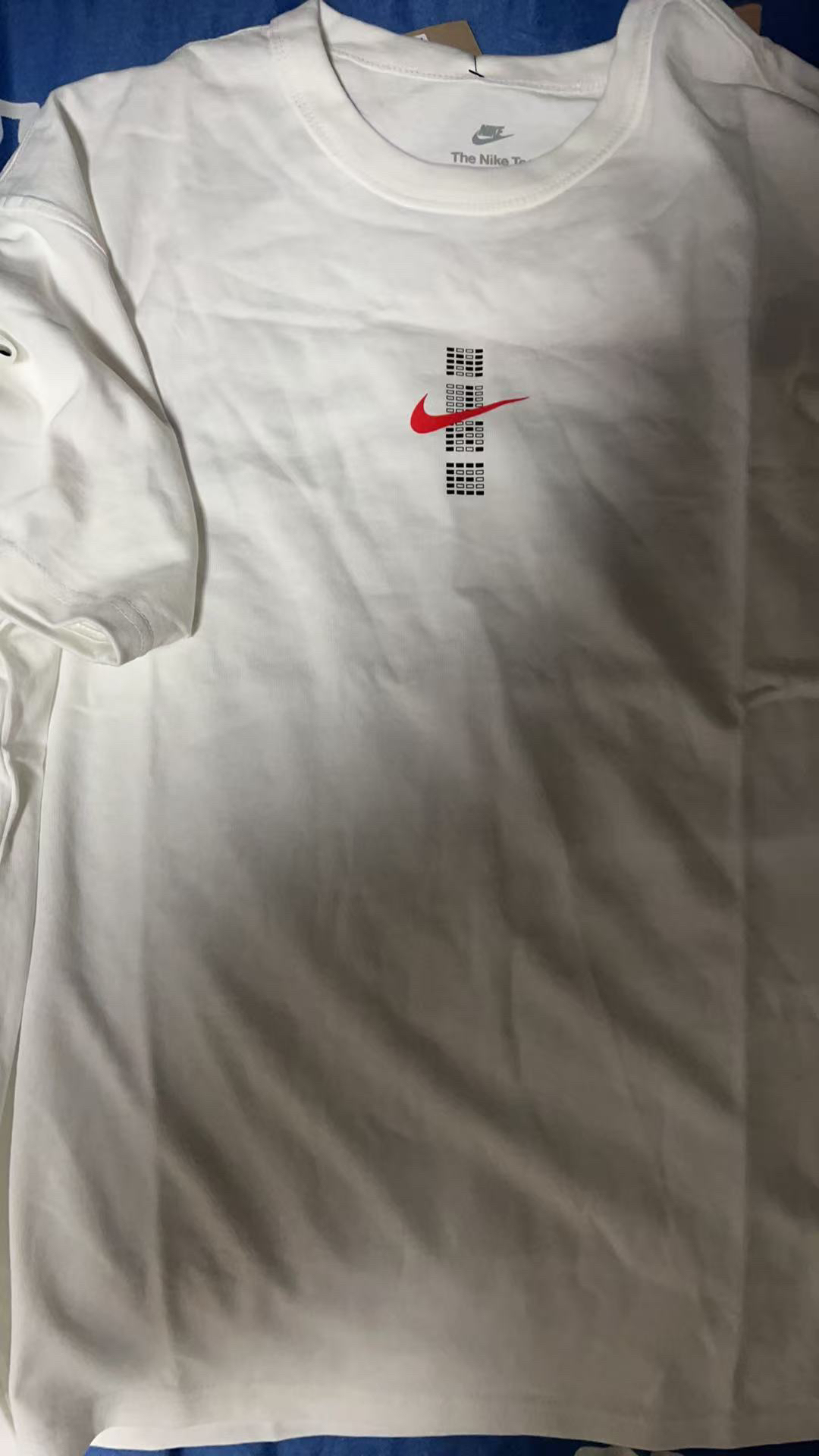 Nike/耐克 2025SS 速干中高考满分答题卡全对考试满分棉质印花透气圆领短袖T恤 IH0835