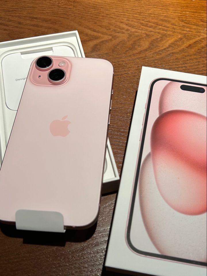 粉嘟嘟iPhone15，少女清新粉也太好