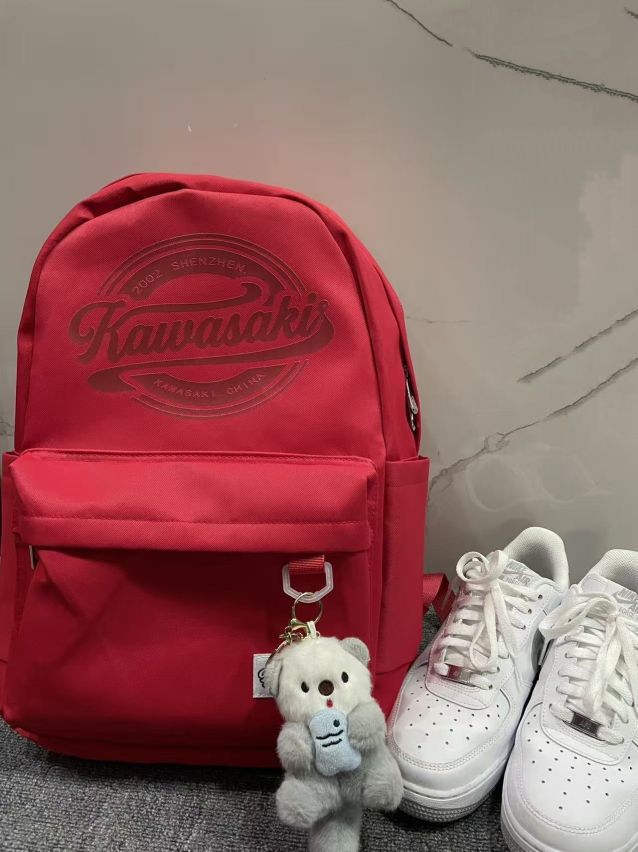 被问N了次的Kawasaki红书包，太好看啦~