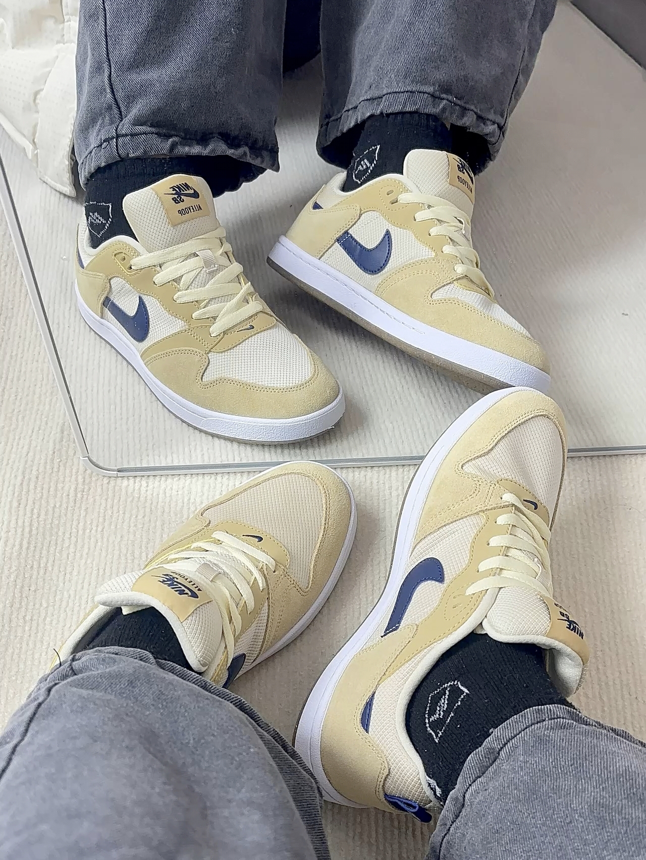 Nike SB Alleyoop 抓地稳定 复古 缓震 滑板鞋 板鞋