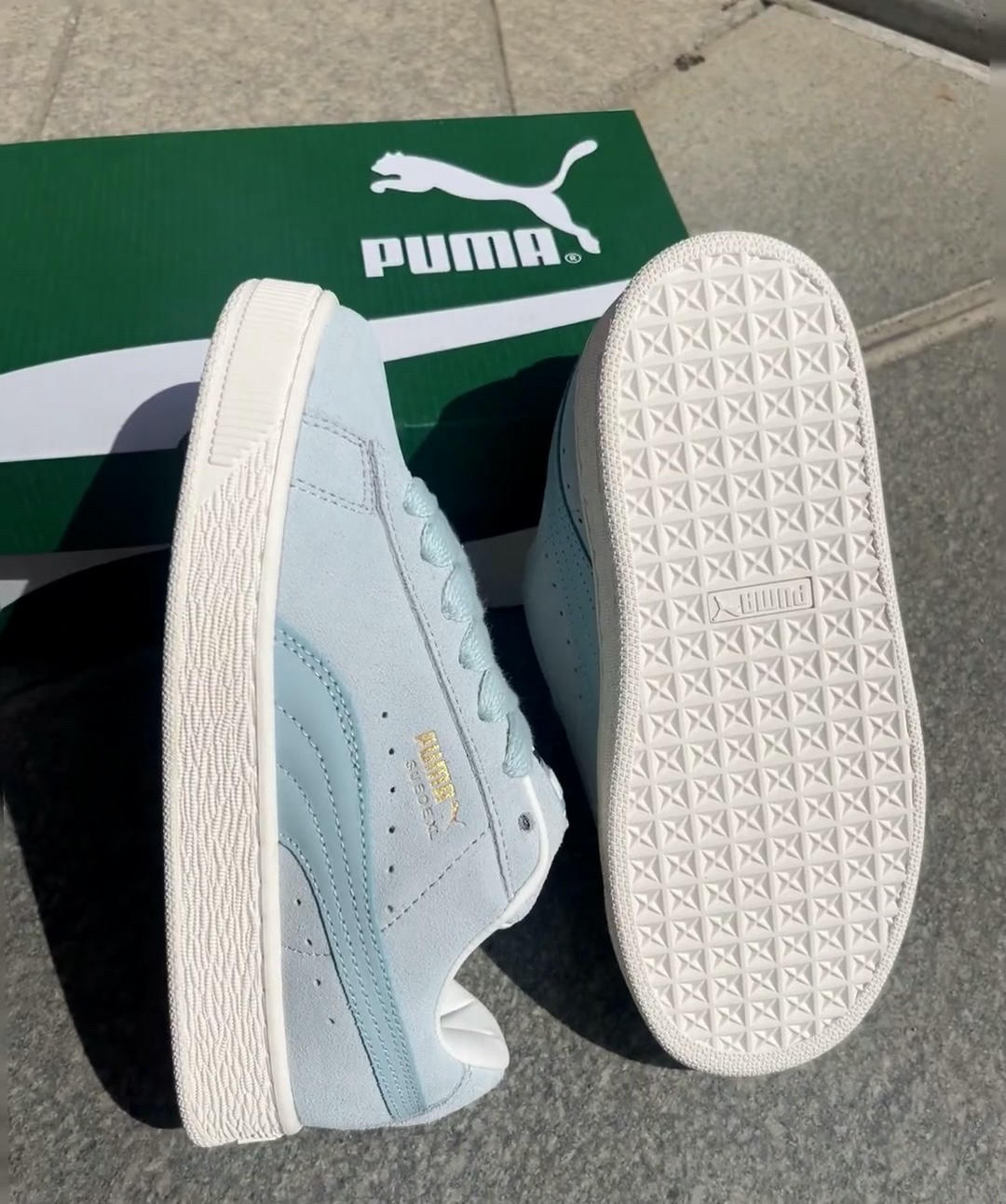 拥有这么一双puma真是太爱了