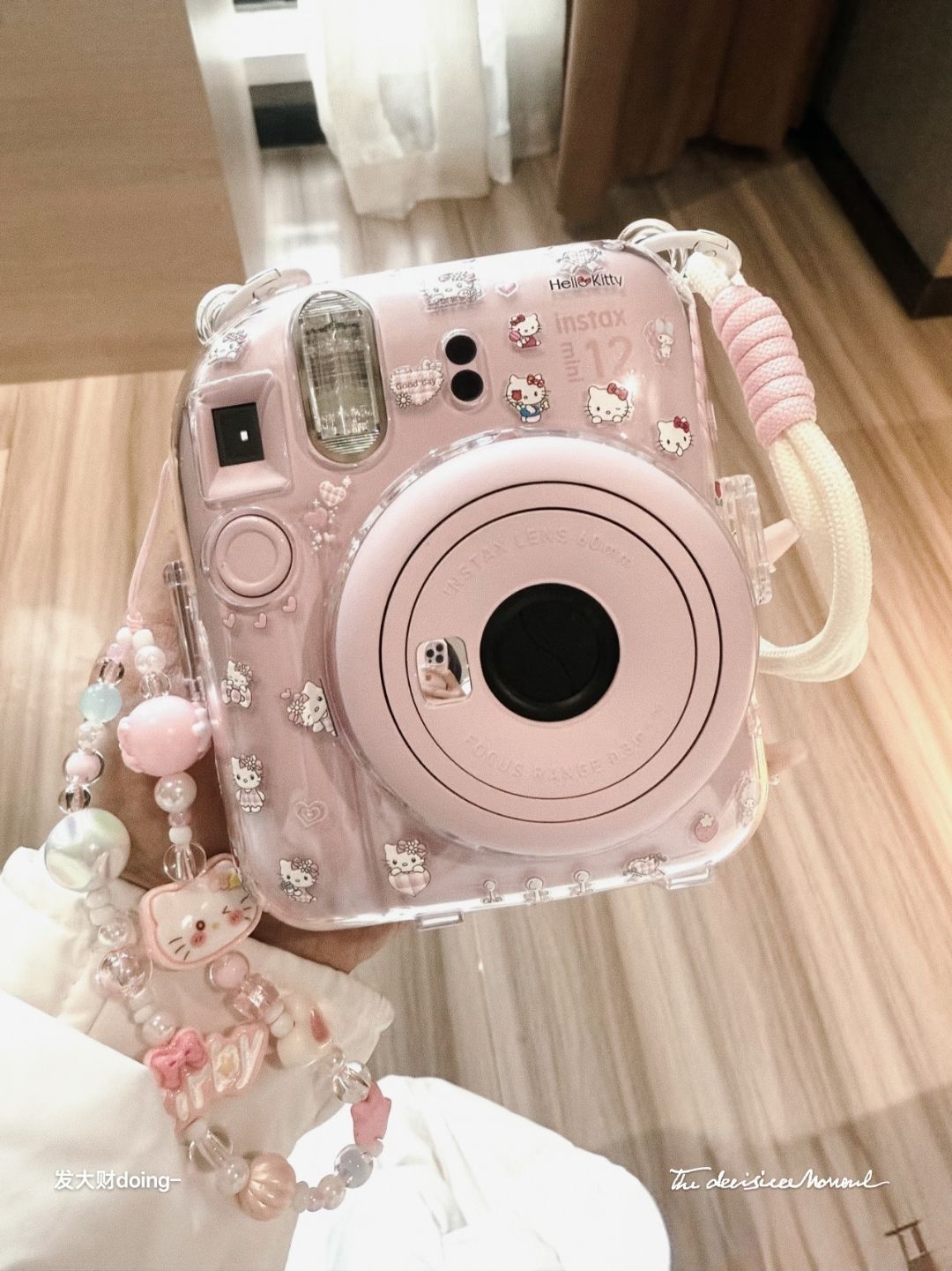 好喜欢我的拍立得超粉红的Mini12