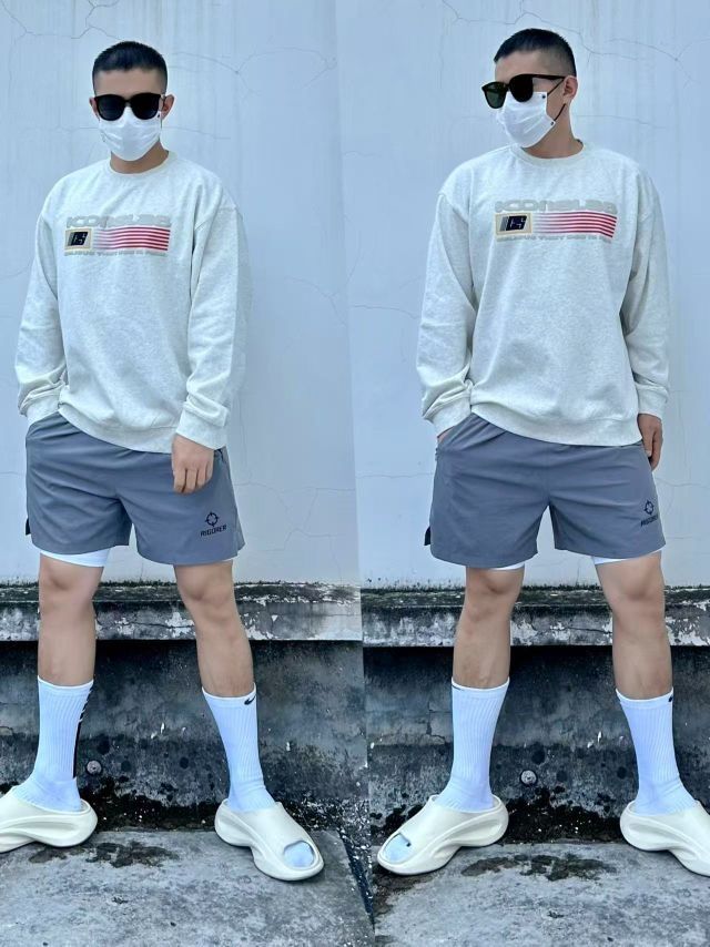 OOTD丨⚪️☑️男大👨🏻‍🎓开学穿搭丨美式复古卫衣很适合校园🏫