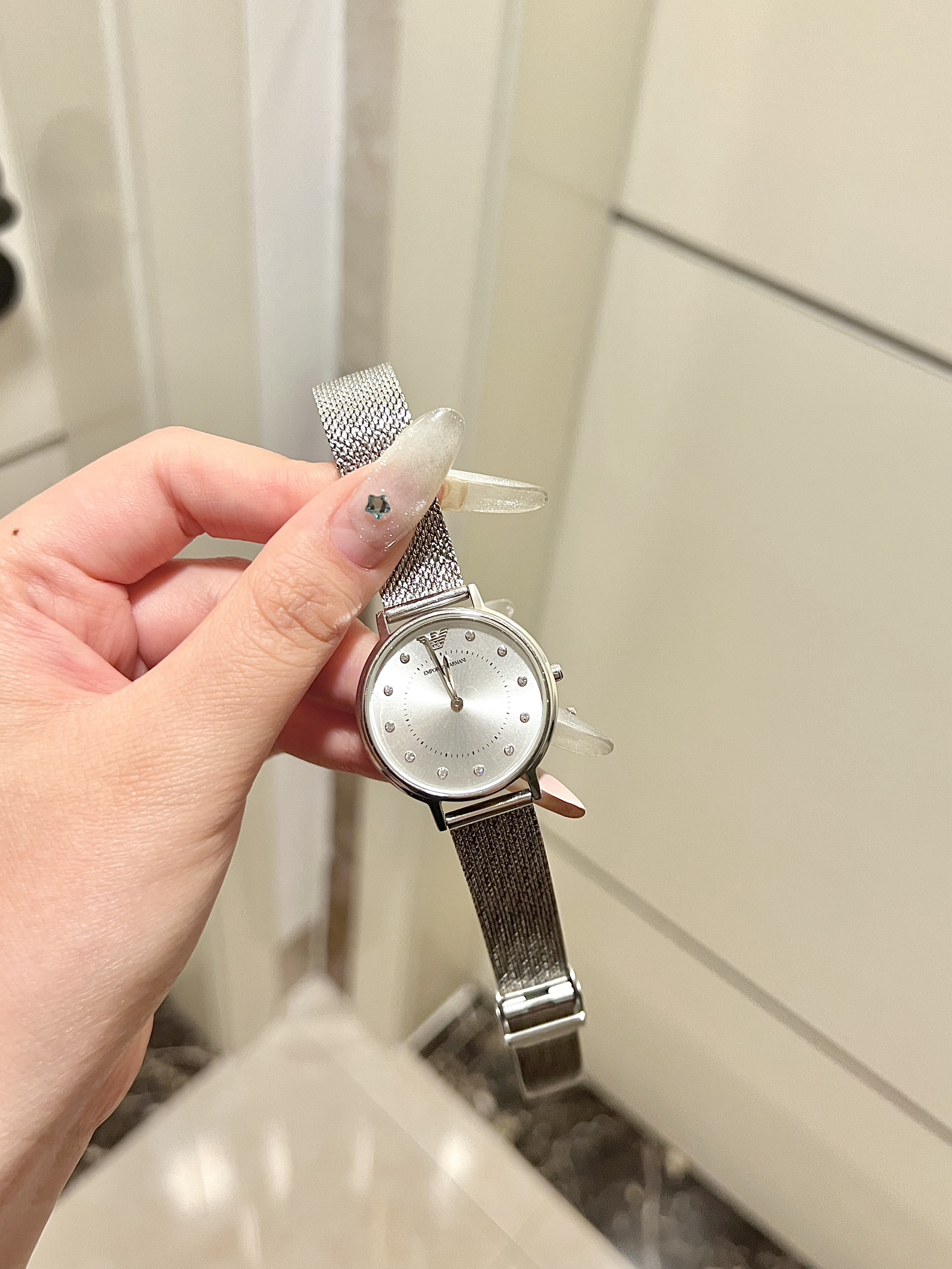 女大的第一个⌚️EMPORIO ARMANI摩天
轮系列✨