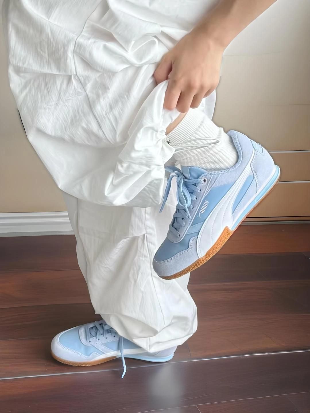 💙PUMA这双「薄荷冰蓝」