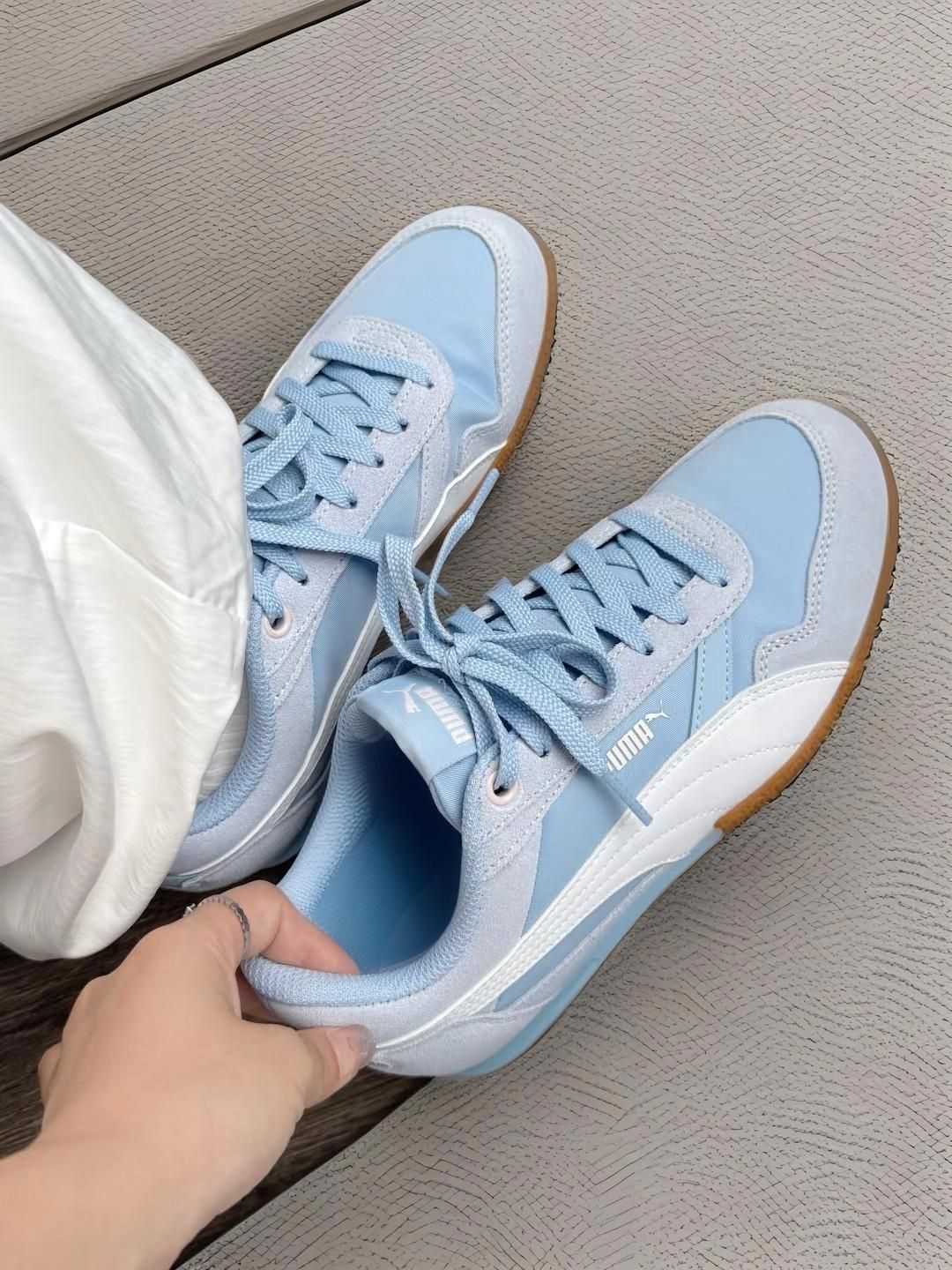 💙PUMA这双「薄荷冰蓝」