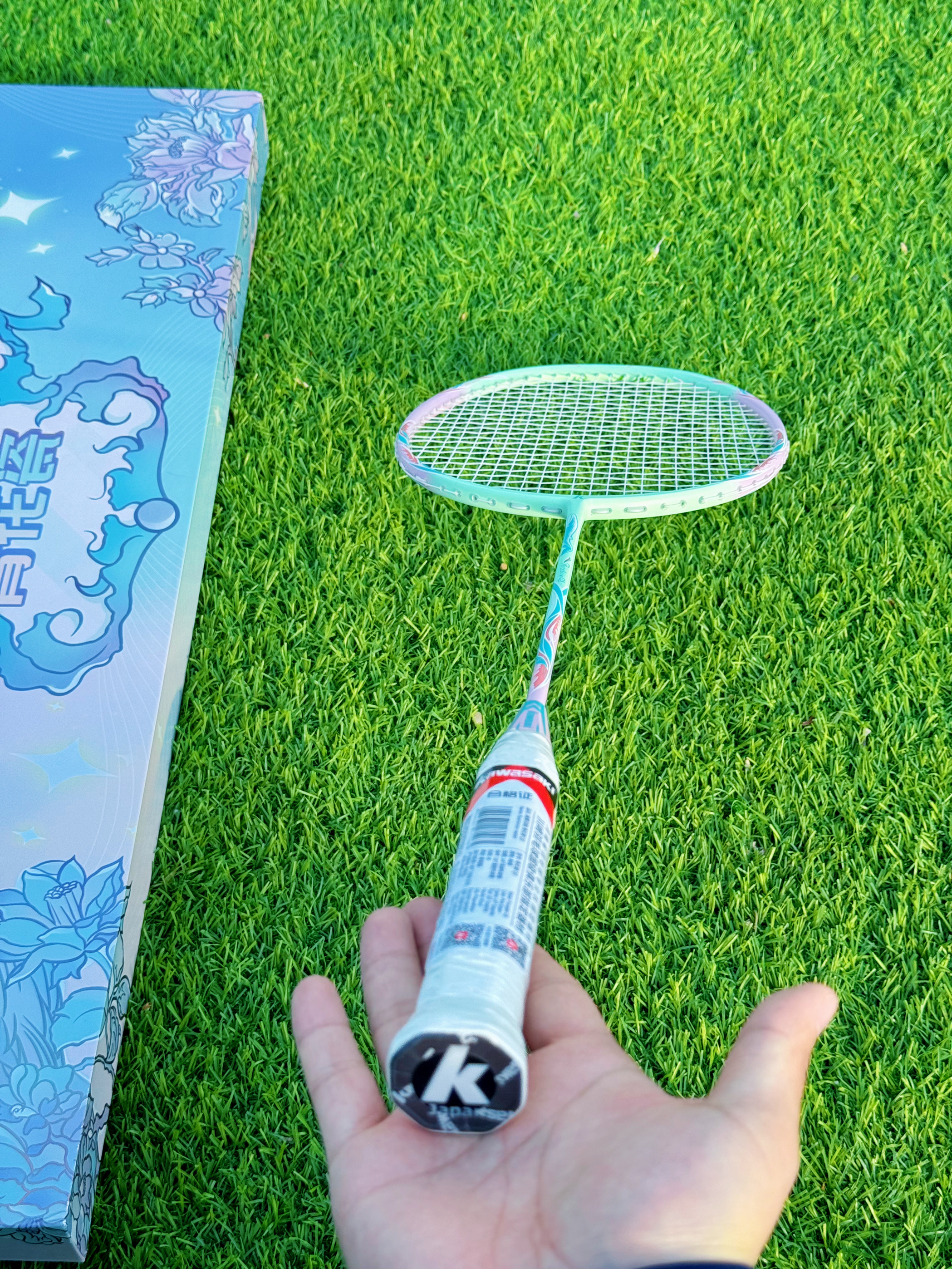 拜托…真的很难不爱这么好看的国风羽毛球拍❗