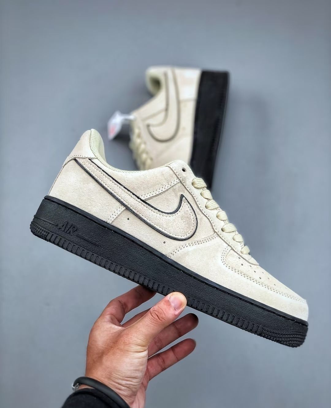 全麂皮空军,满满的高级感!