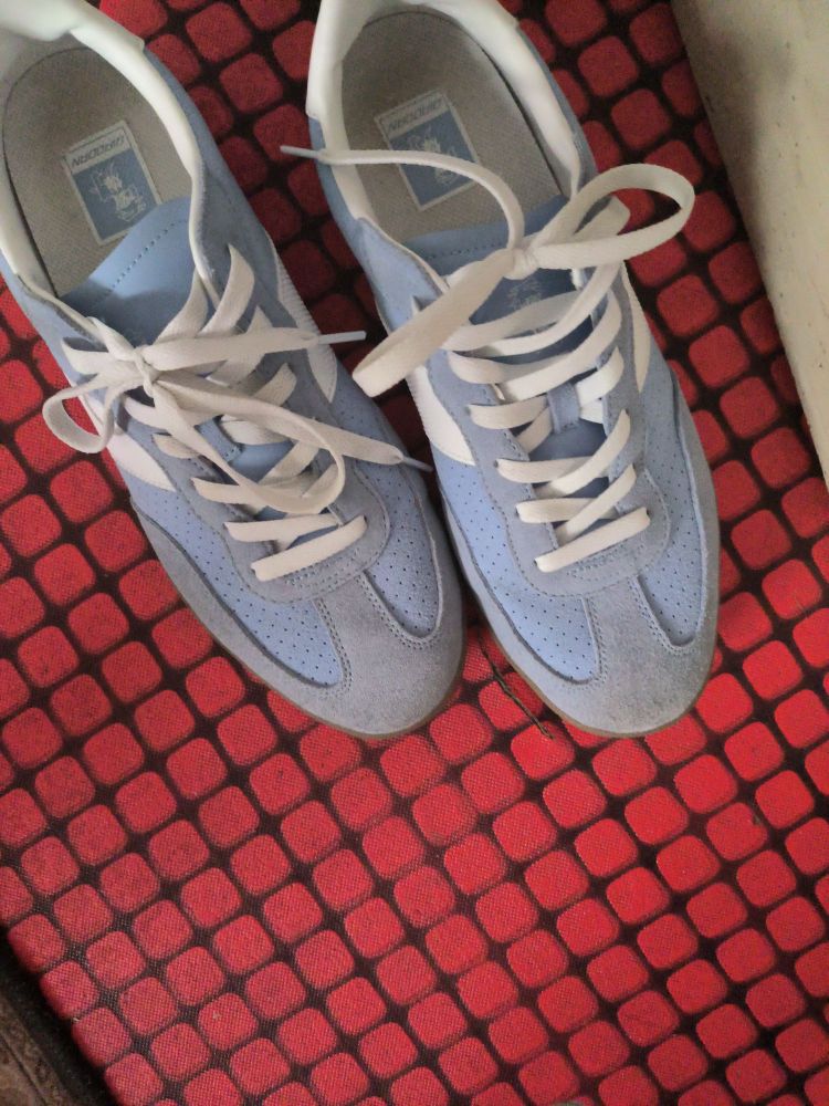 鞋垫很厚，国产的德训鞋很好，夏天穿着很透