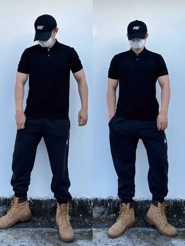 OOTD | ⚫️⚫️🟠美式简约chill穿搭 | 一身黑真的很有氛围感