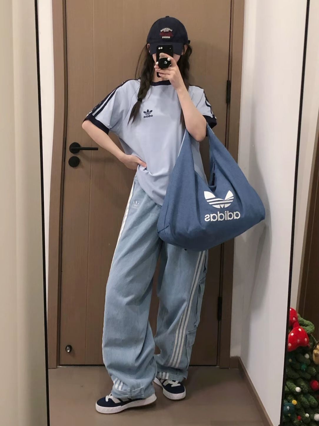 我真的超会穿｜💙蓝色校园感