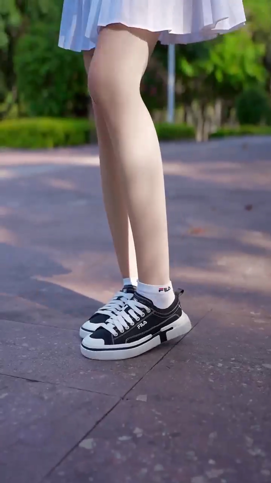 Fila Fusion斐乐潮流帆布板鞋太好穿了
