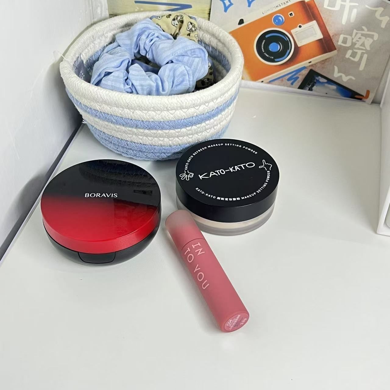 素颜三件套、每天出门前十分钟就可以搞定底妆，伪素颜..