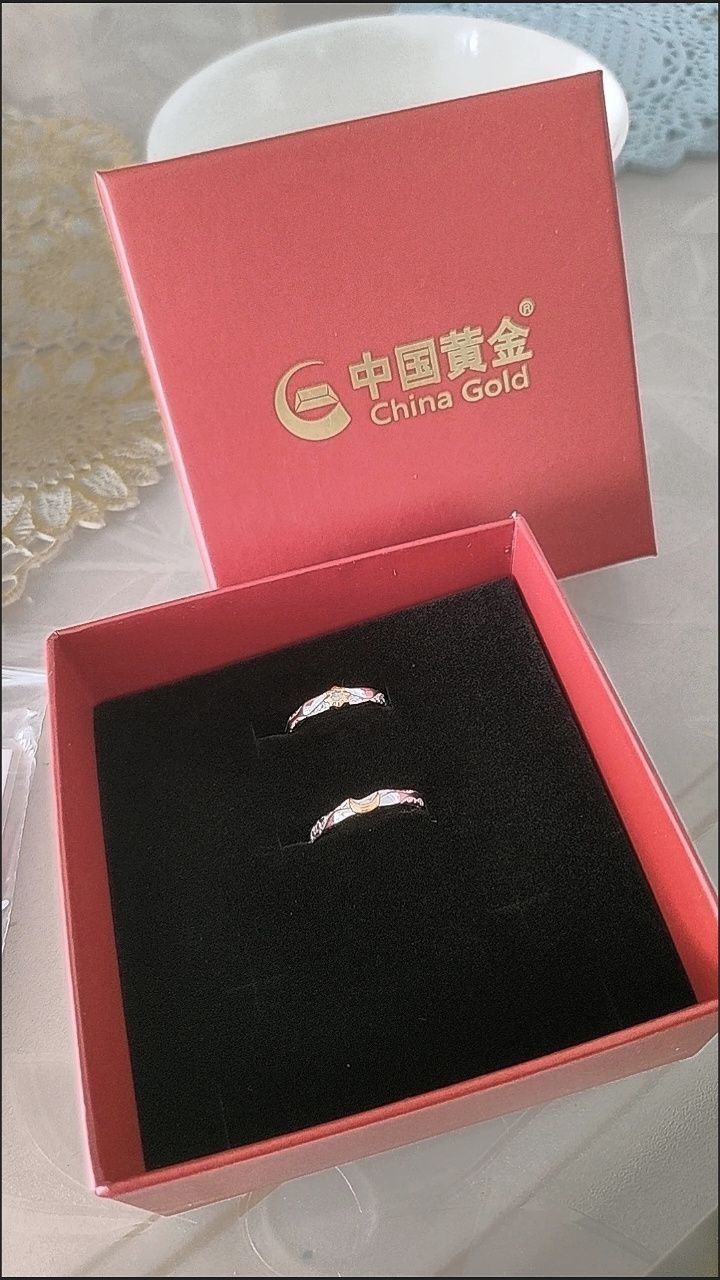 #好看小众戒指#日月同辉