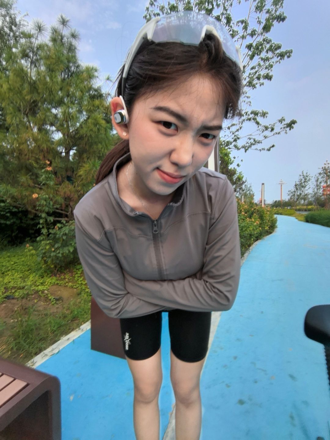 骑行用的粉底液