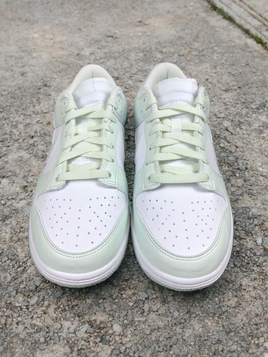 少女心满满的薄荷绿Dunk Low