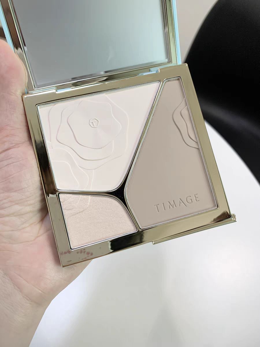 《TIMAGE/彩棠三色修容盘：一盘搞定立体轮廓，新手也能秒变修容大师》