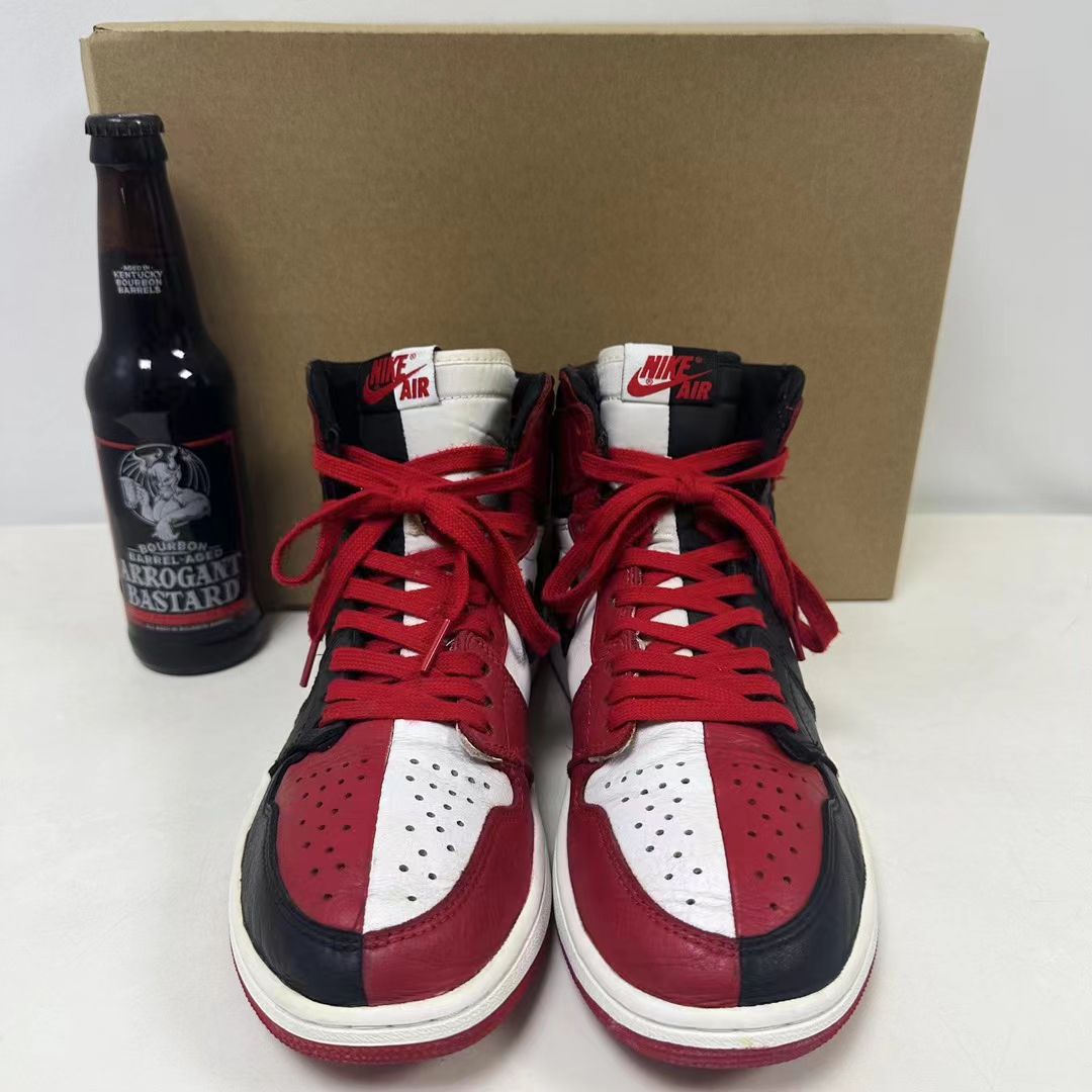 黑红潮魂，这双AJ1很炫酷！