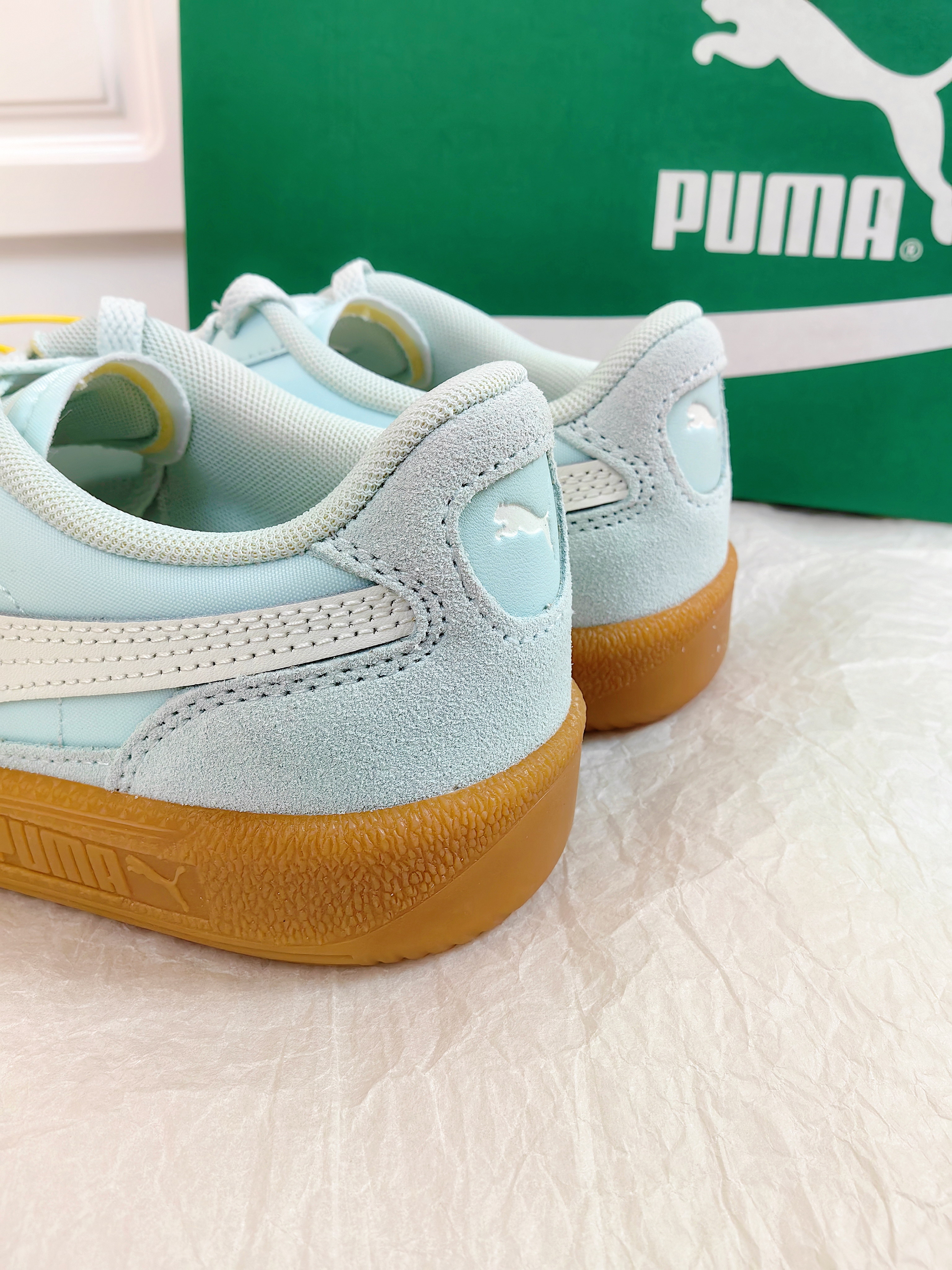 灰蓝小众高级感✨PUMA Palermo通勤颜值担当🎉
