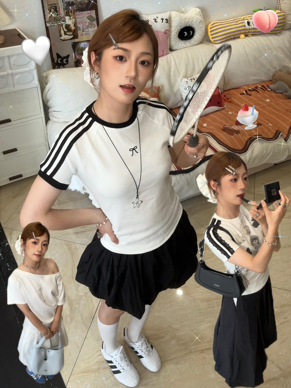 今天有点韩🫧韩里韩气过夏天~🏸