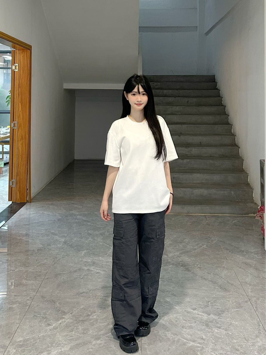 OOTD｜学院风工装牛仔裤👖穿搭分享