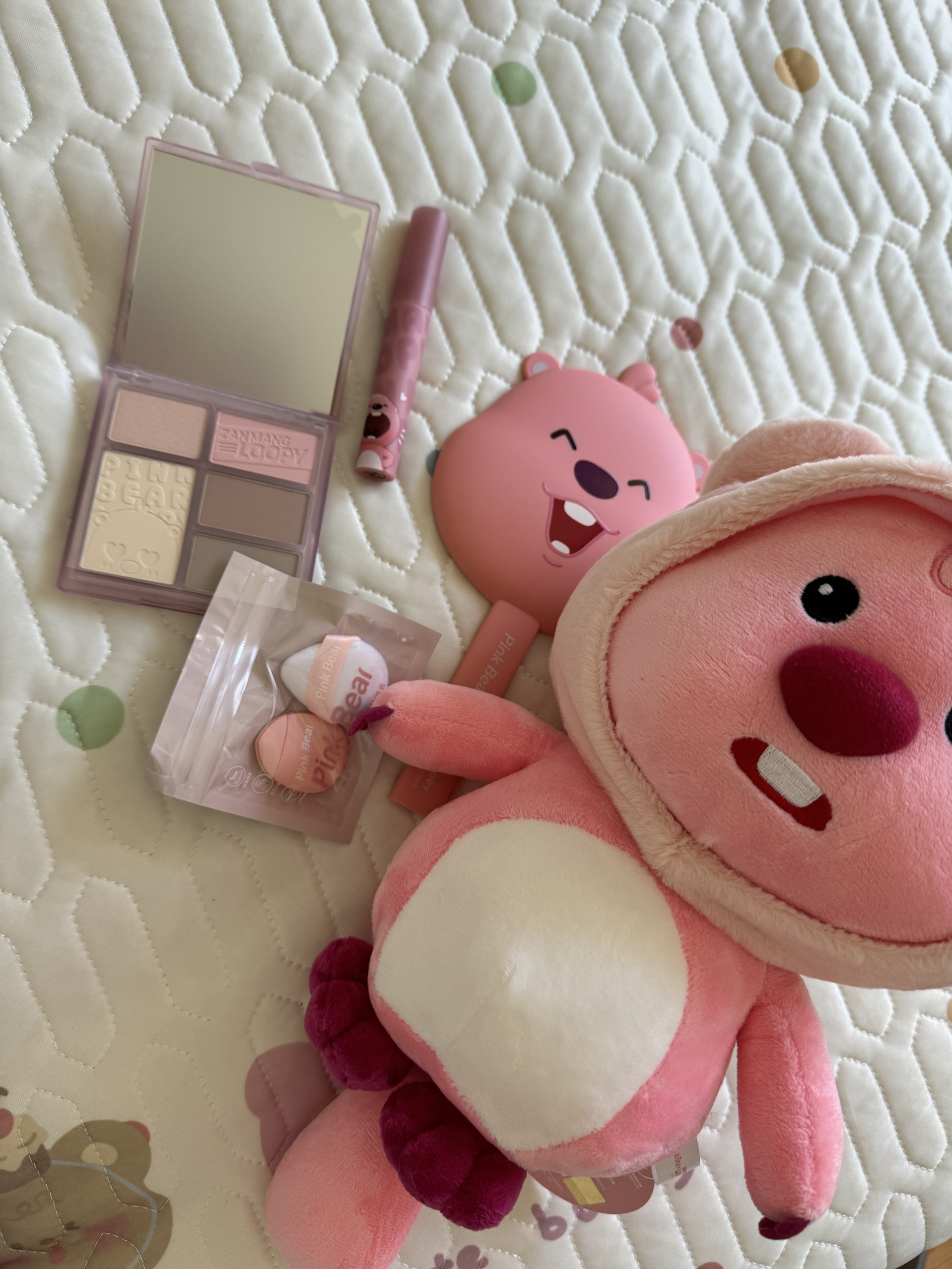 Pink bear真的太懂女孩子了🧸