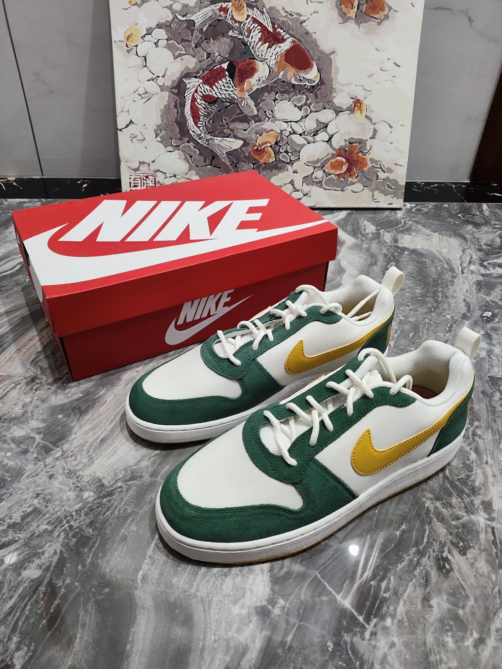 白绿黄撞色🌞=我的夏日活力开关！穿上这双鞋，整个夏天的元气都被点燃了👟