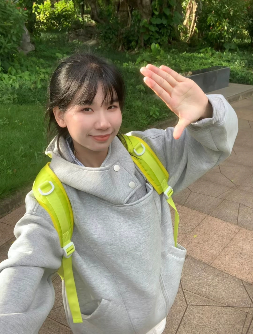 XDFM 美式小众斜拉链开衫纽扣小众重磅套头连帽卫衣潮牌外套上衣