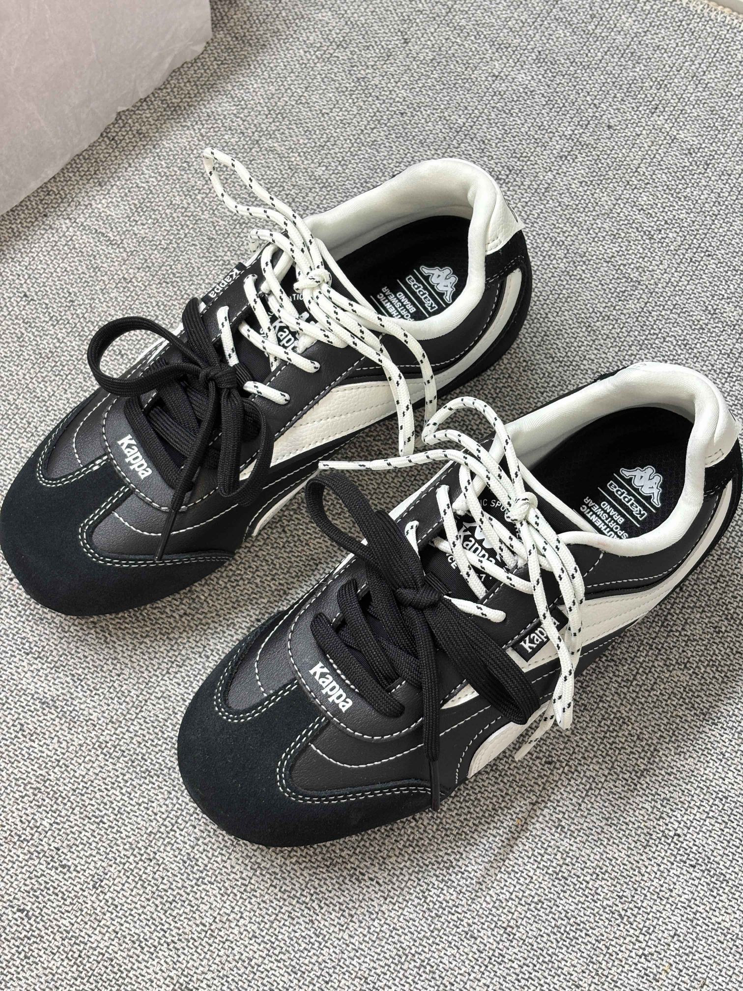 谁懂啊!这双Kappa黑白鞋一上脚,朋友圈评论区直接炸了💥